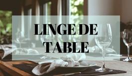 Logo for the brand Linge de table